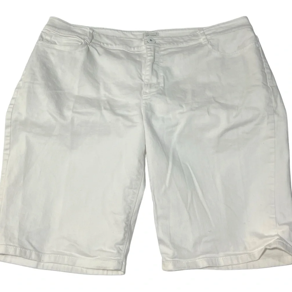 J. Jill White Denim Shorts 14